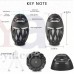 OkaeYa Led Flame Speaker, HD Led Flame Atmosphere Speaker Torch Atmosphere Bluetooth 4.2 Speaker＆Portable Outdoor Speaker with Enhanced Bass, LED Flickers Warm Night Lights for iPhone/iPad/Android Compatible with tripod